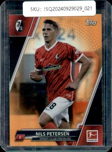 2022 Topps Bundesliga Nils Petersen /25 Orange Foilboard #73 - Picture 1 of 2