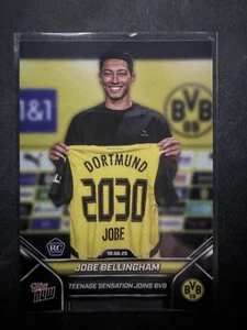 2025 Topps NOW Borussia Dortmund JOBE BELLINGHAM RC Rookie Image Variation #1 SP - Picture 1 of 2