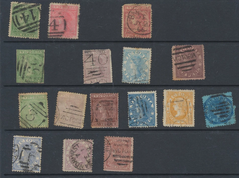 Victoria Stamps 1867-1887 SG108d;da;110e;123;131;132c;134a;136;a;137a;138;185 — 第 1/2 张图片