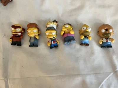 Kidrobot Simpsons Lot Of 6 Mixed Figurines - Image 1 of 4