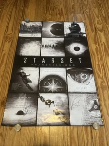 Start Transmissions Poster signiert / handsigniert 24 x 36 - Bild 1 von 5