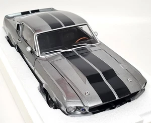 KK 1/12 Shelby GT500 Eleanor Mustang 1967 metallic grey Diecast Scale Modellauto - Bild 1 von 12