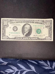 1985 Vintage Ten Dollar Bill $10 Collectors Item GREAT CONDITION - Picture 1 of 2
