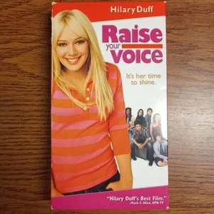 Raise Your Voice (VHS, 2005) Rare HTF Late Release Video Tape Hillary Duff Movie - Picture 1 of 11