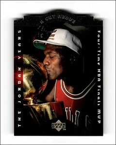 1996-97 Collector's Choice Jordan A Cut Above #CA9 Michael Jordan/4-Time Finals - Picture 1 of 2
