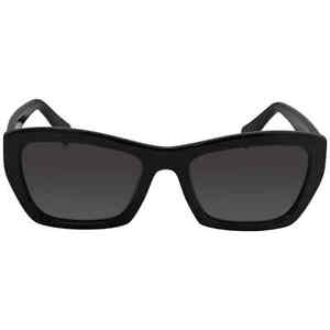 Salvatore Ferragamo Grey Rectangular Ladies Sunglasses SF958S 001 55