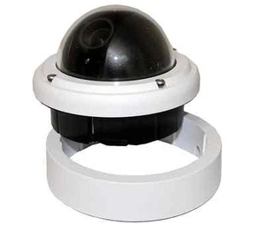 Vandal Dome, polycarbonate VDP20I white base, Clear Bubble 12VDC - Picture 1 of 4