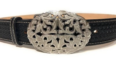 Hebilla de cinturón ovalada Western vaquero rodeo hebilla, hebilla vaquera Foto 1 de 4