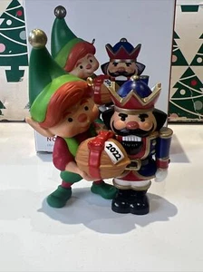 Nordpol Baumschneider 10. Weihnachtsbaum Punze Andenken Ornament Neu im Karton - Bild 1 von 15