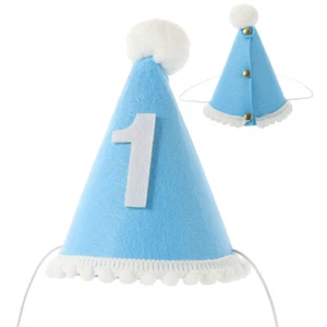 Cappello Di Compleanno Per Bambini Bambino Ragazzino Da Festa Cappelli - Foto 1 di 12