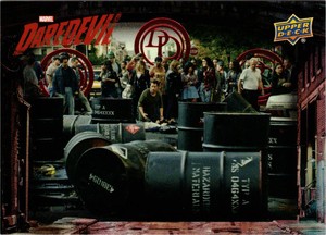 Upper Deck Daredevil Season 1 & 2 Red Parallel #2 Hazardous Materials 094/299