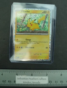 Pikachu 2025 McDonald's Pokémon Dragon Discovery Holo Card 002/015 New Unused - Picture 1 of 1