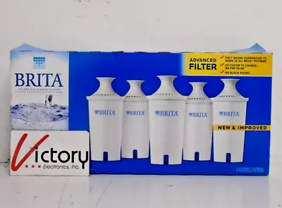 NIOB Brita Pitcher Replacement Filters 5-PACK | All Individually SEALED Filters - Image 1 of 4