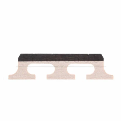 Maple Ebony Bridge For 4 String Banjo Part - Image 1 of 4
