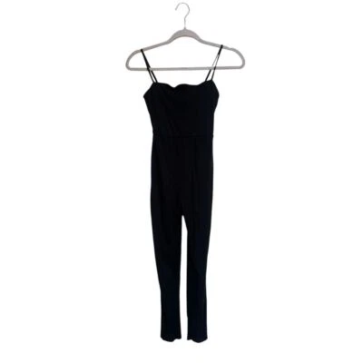 Urban Outfitters Ribbed Black Sleeveless Jumpsuit Size XS NWT - Image 1 of 4