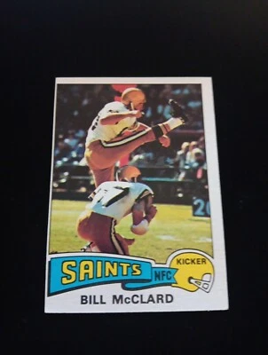 1975 Topps #382 Bill McClard - Image 1 of 2