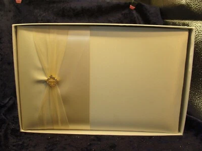 LILLIAN ROSE GUESTBOOK ~RHINESTONE ~ 10”x 6.5” ~ BRAND NEW ~ NIB ~ - Image 1 of 4