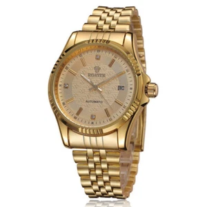 Skeleton Automatic Stainless Steel Watches Men's Watch Mechanical Luxury Gifts - Picture 1 of 36