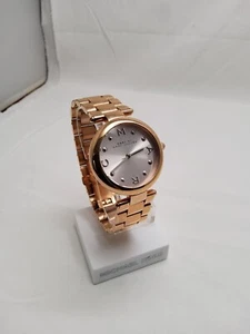 Marc Jacob Dotty Rose Gold Tone Stainless Steel Band Silver Dial Women’s MJ3449 - Picture 1 of 5
