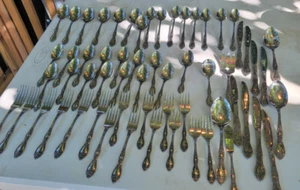 1 Posten 68 Stck. Oneida Ltd WmA Rogers Deluxe Teelöffel Edelstahl Besteck - Bild 1 von 10