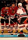 1991 Stadium Club Greg Gilbert #242 Chicago Blackhawks Hockey Card