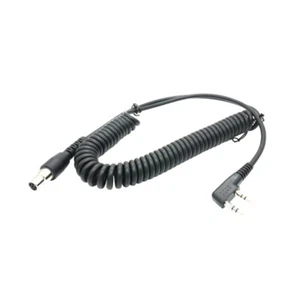 2 Pin To 5 Pin Coil Cable Extendable Coil Cord Plastic for Radios Earphone Radio - Zdjęcie 1 z 8