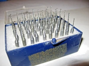 #64 (.036) Circuit Board Carbide Drill Bits Re-sharpened - Picture 1 of 2