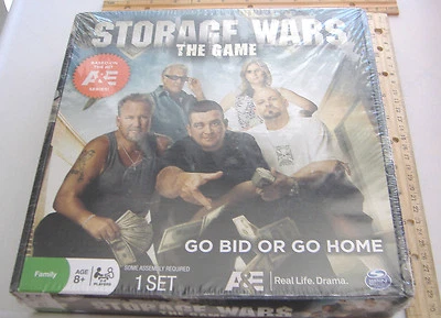 STORAGE WARS~THE GAME~NEW~FACTORY SEALED~SPIN MASTER~BASED ON THE A & E SERIES - Image 1 of 4