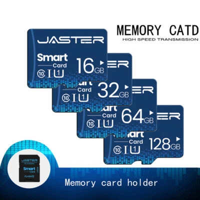 Micro SD Memory Card 128GB 64GB 32GB Mini Flash Drive Class 10 for Phone - Bild 1 von 4