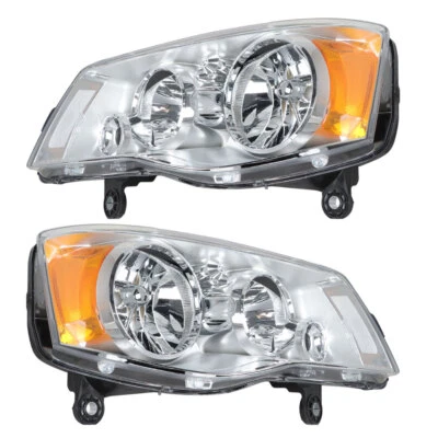 LABLT Headlights For 11-19 Dodge Grand Caravan 08-16 Chrysler Town&Country Pair - Image 1 of 4