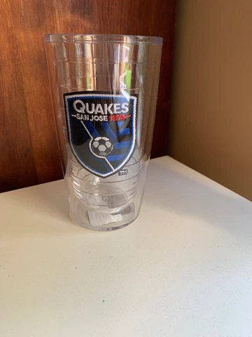 SAN JOSE QUAKES Tervis Tumbler Cup NEW Cover