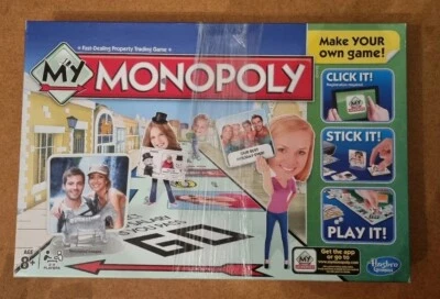 Hasbro My Monopoly Board Game Make You Own Game  - Image 1 of 4