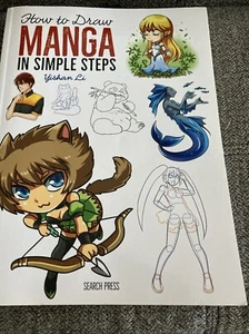 How to Draw Manga in Simple Steps - Paperback, by Li Yishan - Good j - Picture 1 of 15
