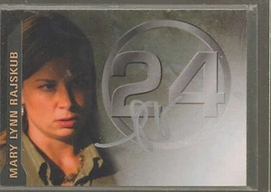 24 season 3 autograph card A6 Mary Lynn Rajskub - Chloe O'Brien - Picture 1 of 1