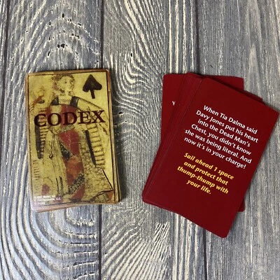 Scene It 2007 Pirates of the Caribbean Dead Men Replacement Piece Codex Cards - Image 1 of 2