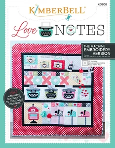Patrón de CD bordado Love Notes de KimberBell, ¡Nuevo!! - Imagen 1 de 5