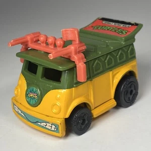 TMNT Mini Mutants Party Wagon Van Teenage Ninja Turtles Vintage 1994 Micro Car - Picture 1 of 8