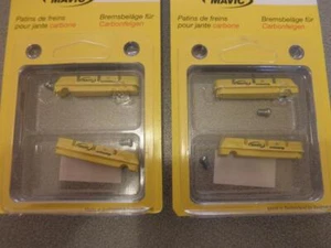 PATTINI X CERCHI CARBON SWISS STOP/MAVIC YELLOW (4 pezzi) - Picture 1 of 1