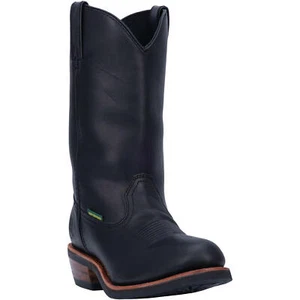 BOTAS NEGRAS IMPERMEABLES DAN POST ALBUQUERQUE PARA HOMBRE DP69680 9-12 M/NUEVAS NUEVAS EN CAJA - Imagen 1 de 1