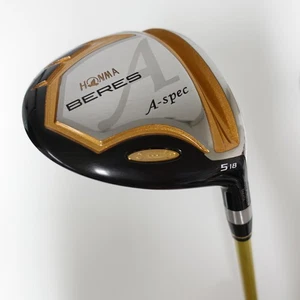 HONMA GOLF BERES A-spec 5W Fairway Wood Flex-S 3STAR ARMRQ A-spec47 With H/C - Picture 1 of 17