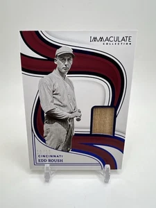 2023 Immaculate Edd Roush /15 Legends Materials Bat Relic #LM-ER Cincinnati Reds - Picture 1 of 5