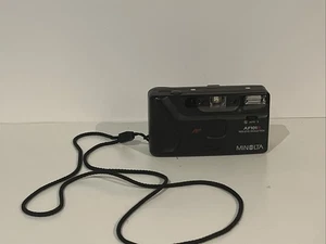 Minolta AF101R 35mm Point & Shoot Film Camera P&S with Flash & Strap - Picture 1 of 4