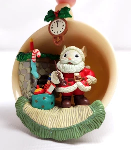 1996 Enesco A CUP OF CHEER 10th ~Last in Cozy Cup Series Enesco M. Gilmore Mouse - Bild 1 von 23