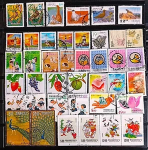 ROC TAIWAN 1962-NOW COMMEMORATIVES - MOSTLY COMPLETE SETS & LOOSE USED TWC44 - Picture 1 of 2