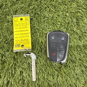 CADILLAC ESCALADE 2015–19 OEM Key Fob HYQ2AB 6Btn w/ Insert Used RT-G2AB6 - Bild 1 von 9