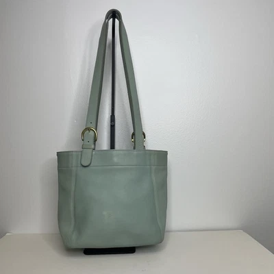 Bolso de Hombro Coach de Cuero Waverly SoHo Hebilla Raro Aqua K6C-4157, EE. UU. Foto 1 de 4