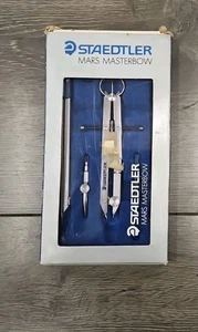 Set strumenti da disegno vintage Staedtler Mars Masterbow Germania 551 09 A6N - Foto 1 di 2