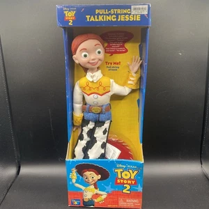 Jessie Pull String Talking Toy Story 2 Thinkway Disney Pixar 1999 De colección NUEVO - Imagen 1 de 8