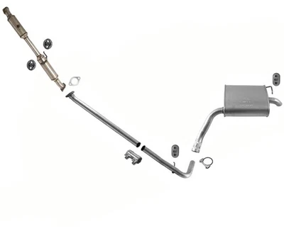 Silenciador trasero de tubo de extensión convertidor catalítico para Hyundai Sonata 11-14 2,0 L Foto 1 de 4