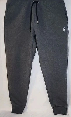 Pantalones de chándal Polo Ralph Lauren para hombre talla grande barclay gris jaspeado tejido doble Foto 1 de 4